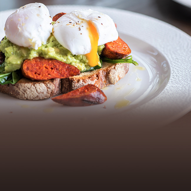 Brunch menu at The Rams Head