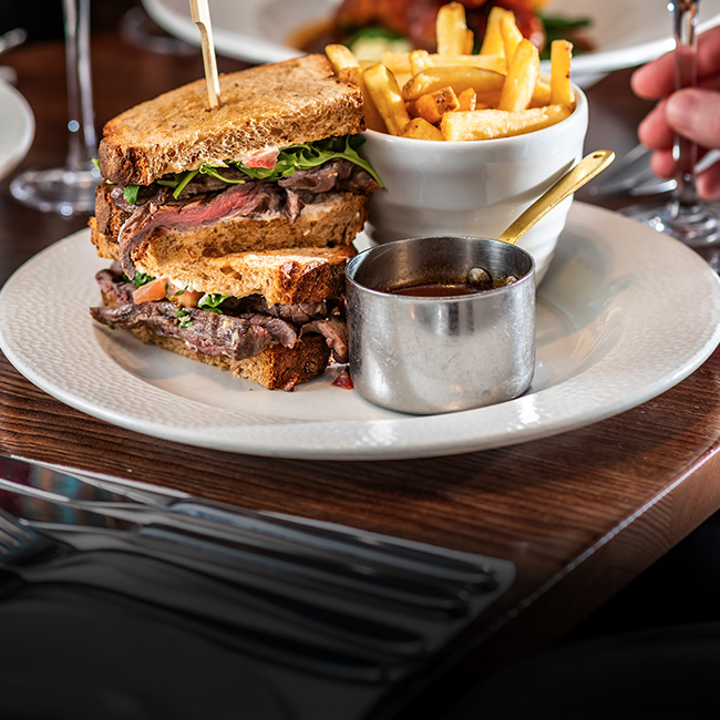 Brunch menu at The Rams Head