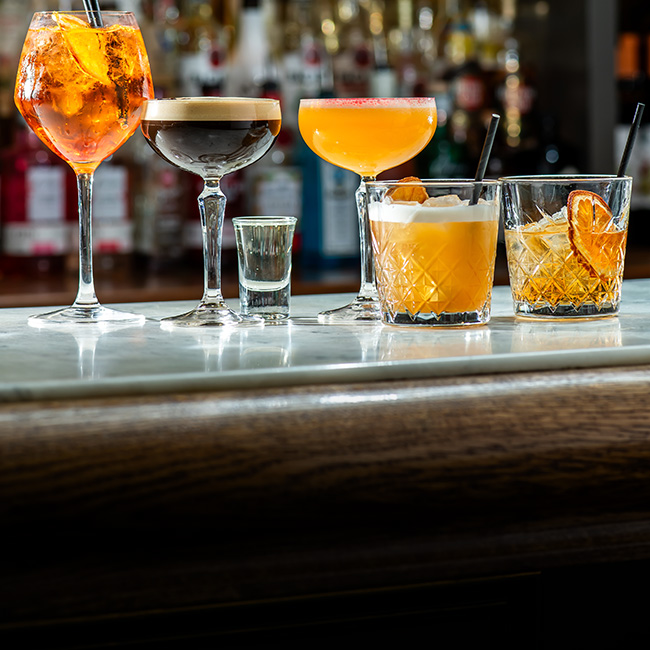 Wine & Drinks menu at The Rams Head