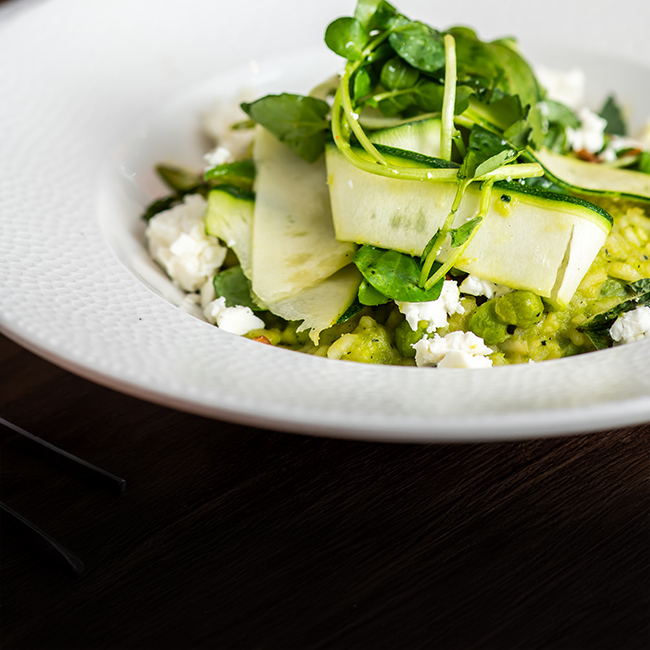 Vegan menu at The Rams Head