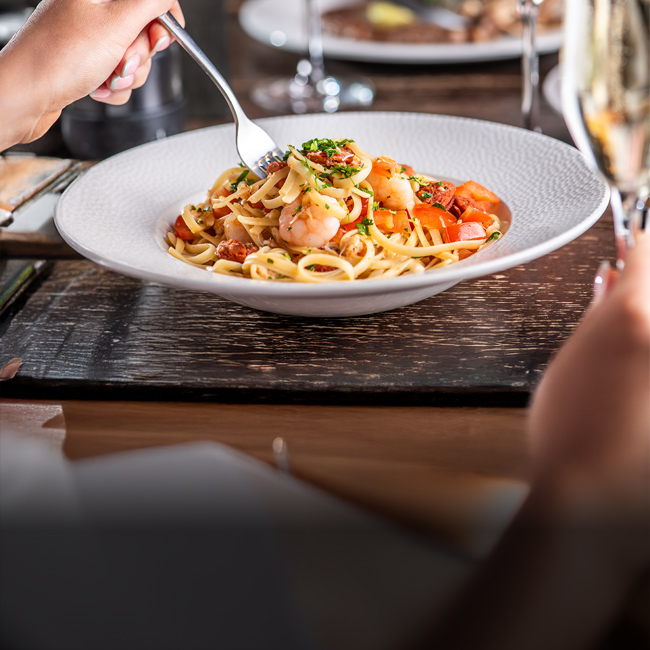 Dessert menu at The Rams Head